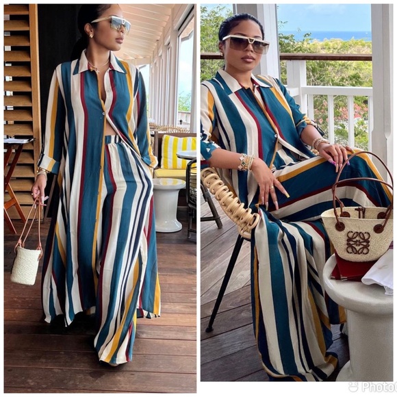 Cardigan Top & pants set - Picture 3 of 4